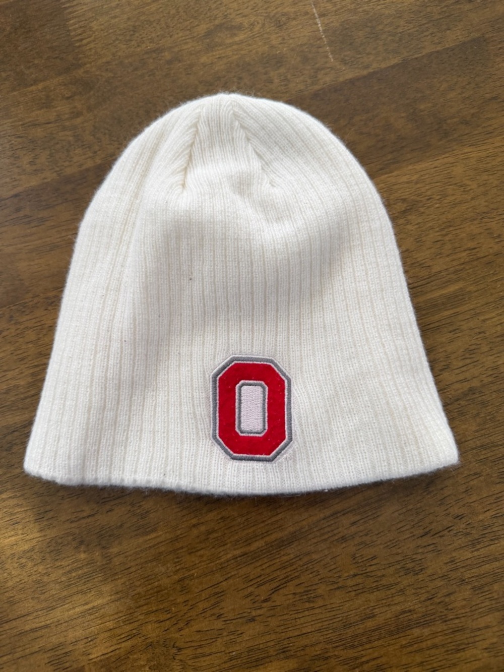 Ohio State OSU Knit Beanie with Red 'O' Patch